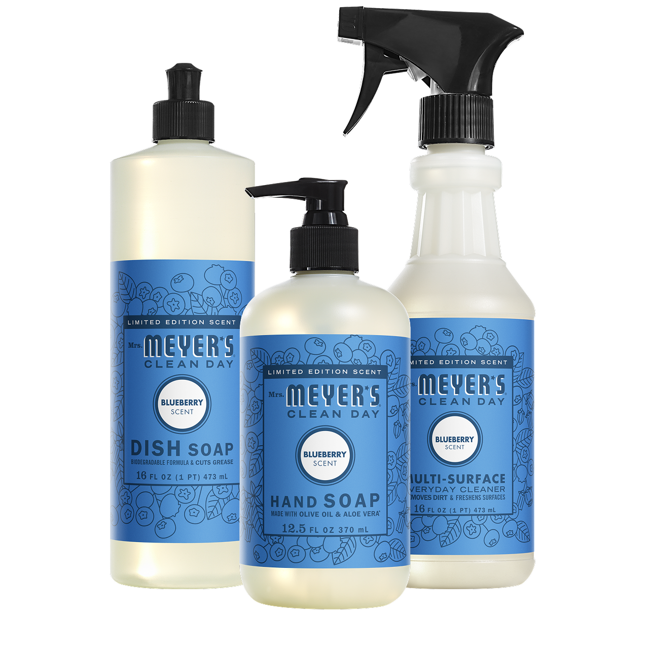 Blueberry Kitchen Basics Set - for Convenient Hand Care