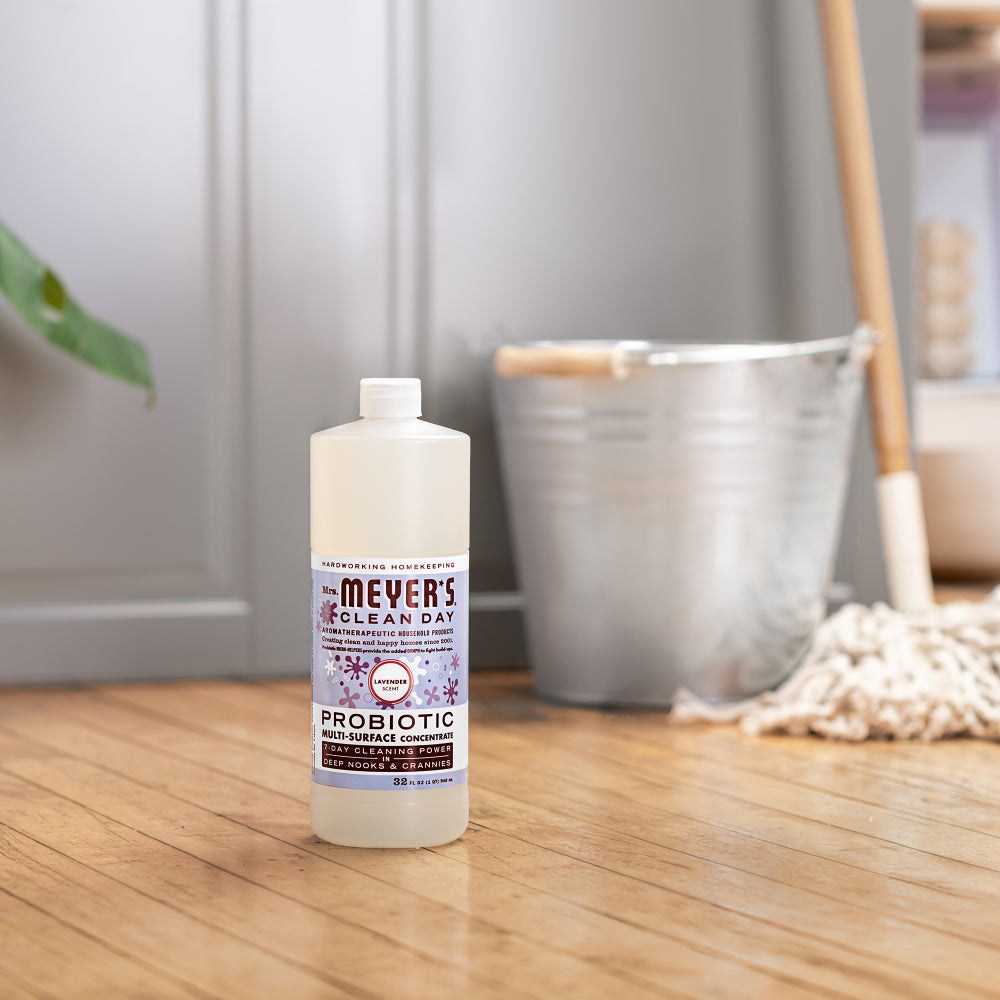 Mrs. Meyers Lavender Probiotic Multi - Surface Concentrate - for Convenient Easy Refilling