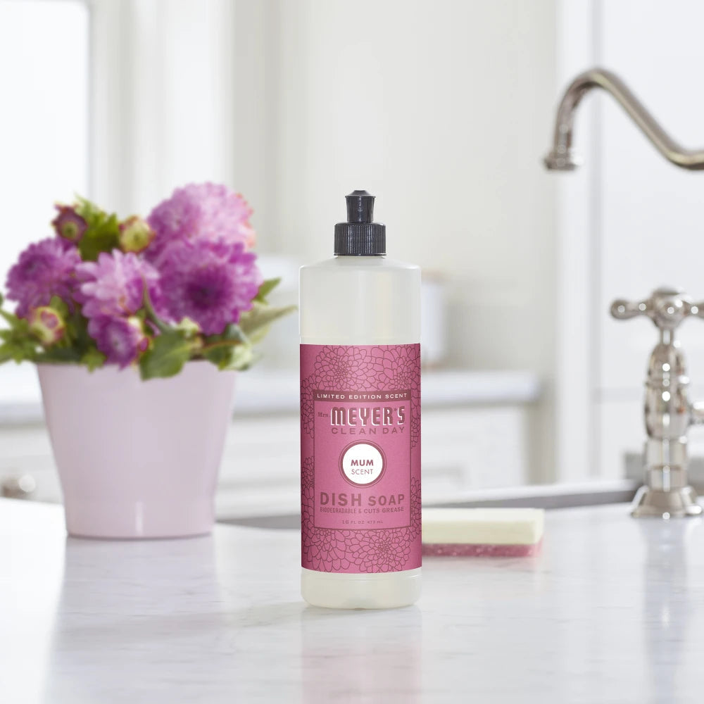 Mum Dish Soap Mrs. Meyers - for Convenient Dishwashing