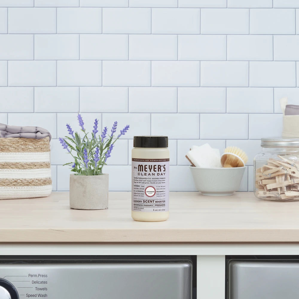 Mrs. Meyers Lavender Laundry Scent Booster - for Convenient Laundry Care
