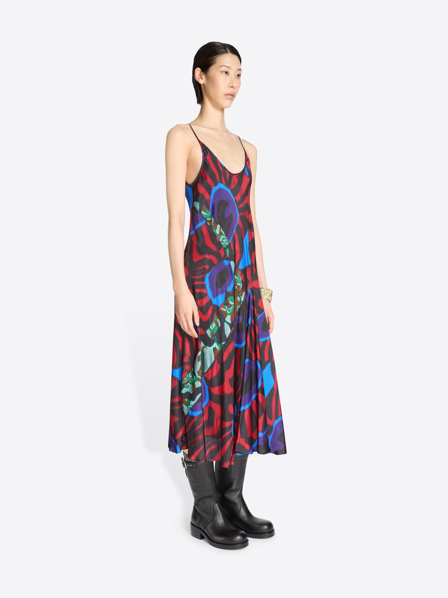 Printed Slip Dress