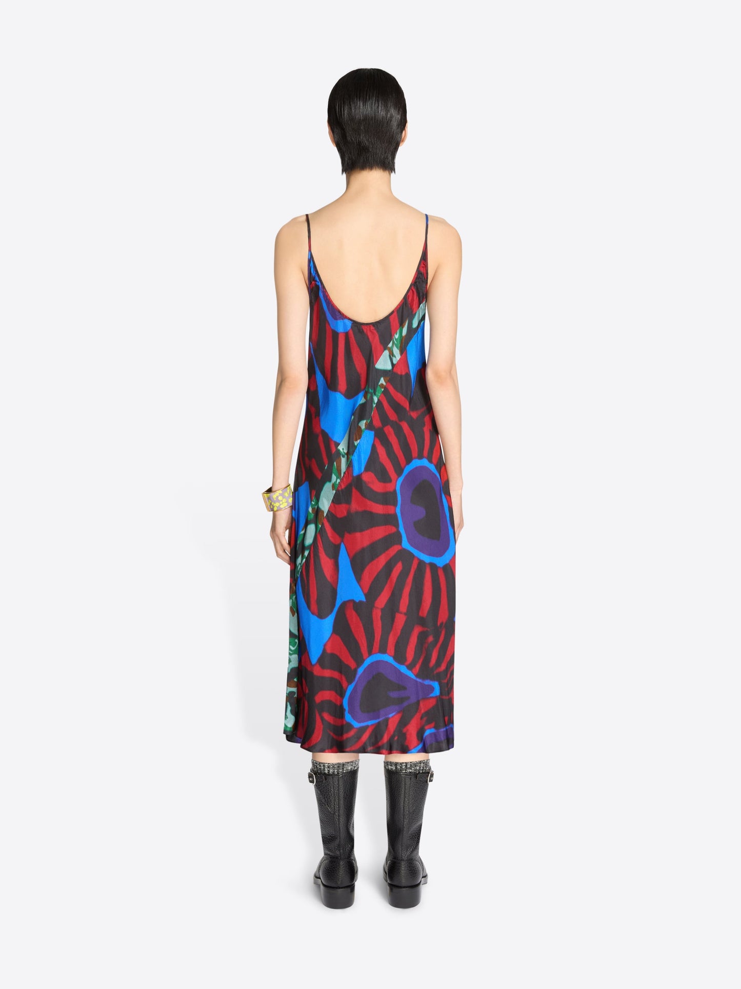 Printed Slip Dress