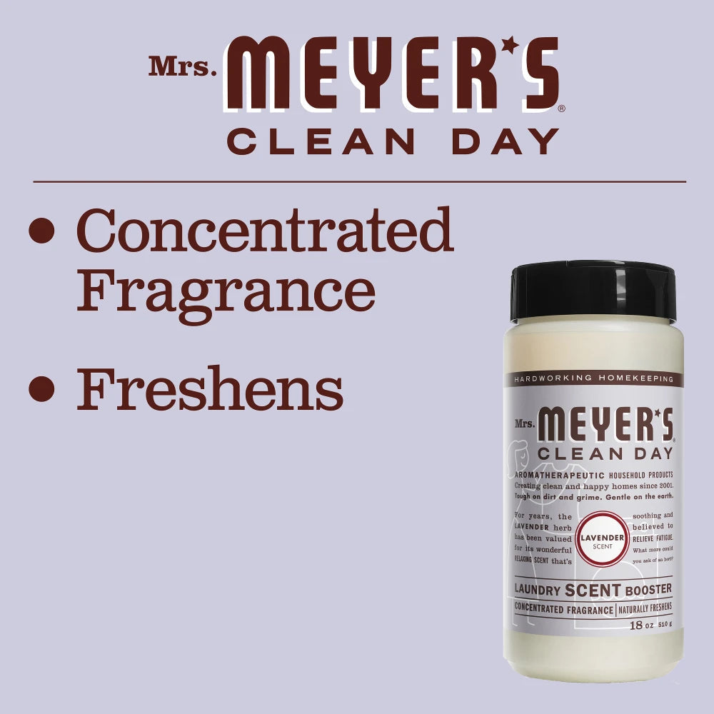 Mrs. Meyers Lavender Laundry Scent Booster - for Convenient Laundry Care