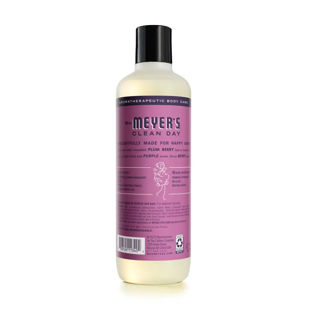 Mrs. Meyers Plum Berry Body Wash - for Convenient Body Care