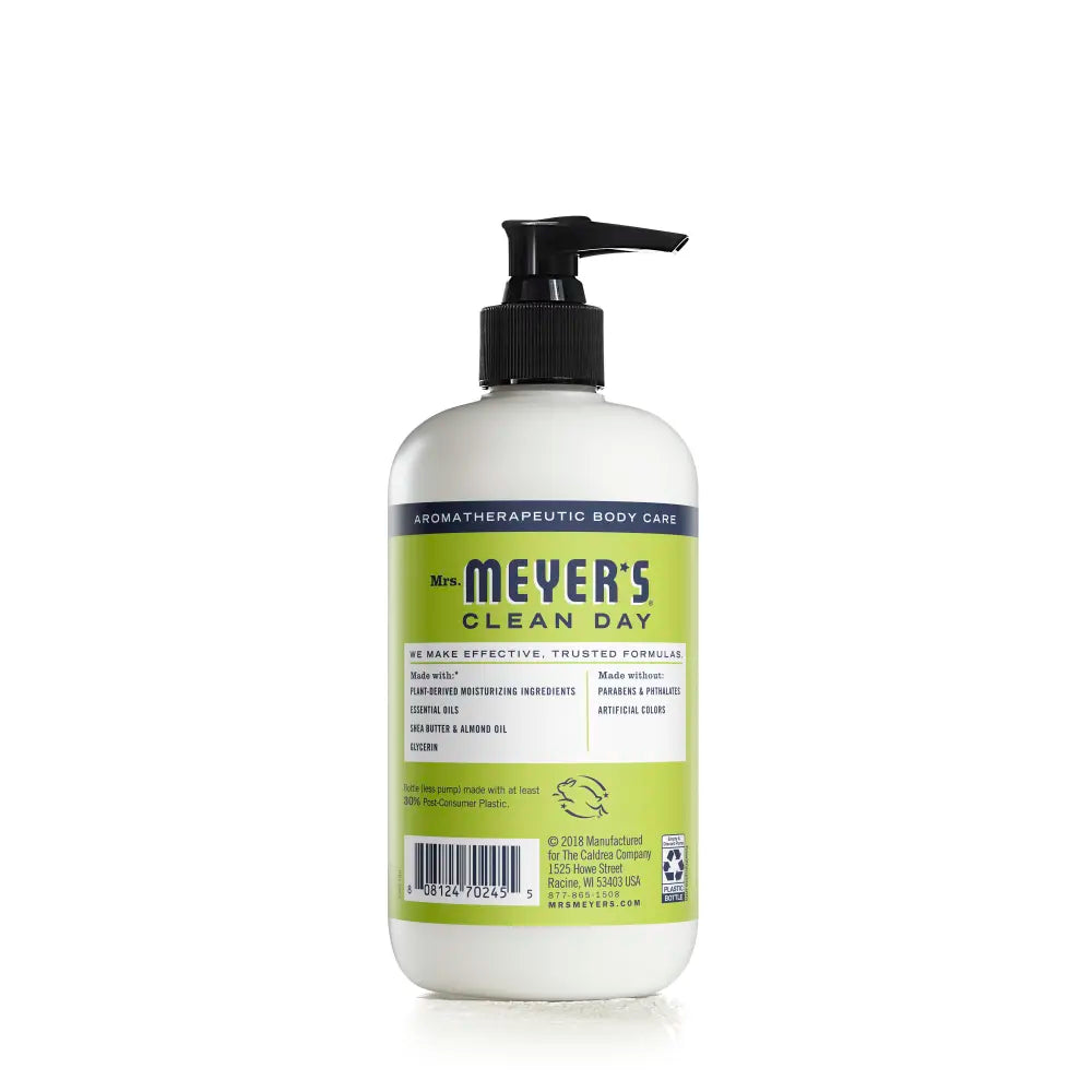 Mrs. Meyers Lemon Verbena Hand Lotion - for Convenient Hand Care