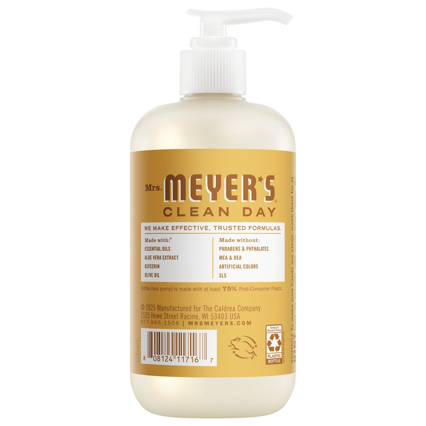 Mrs Meyers HoneycombLiquid Hand Soap - for Convenient Hand Care