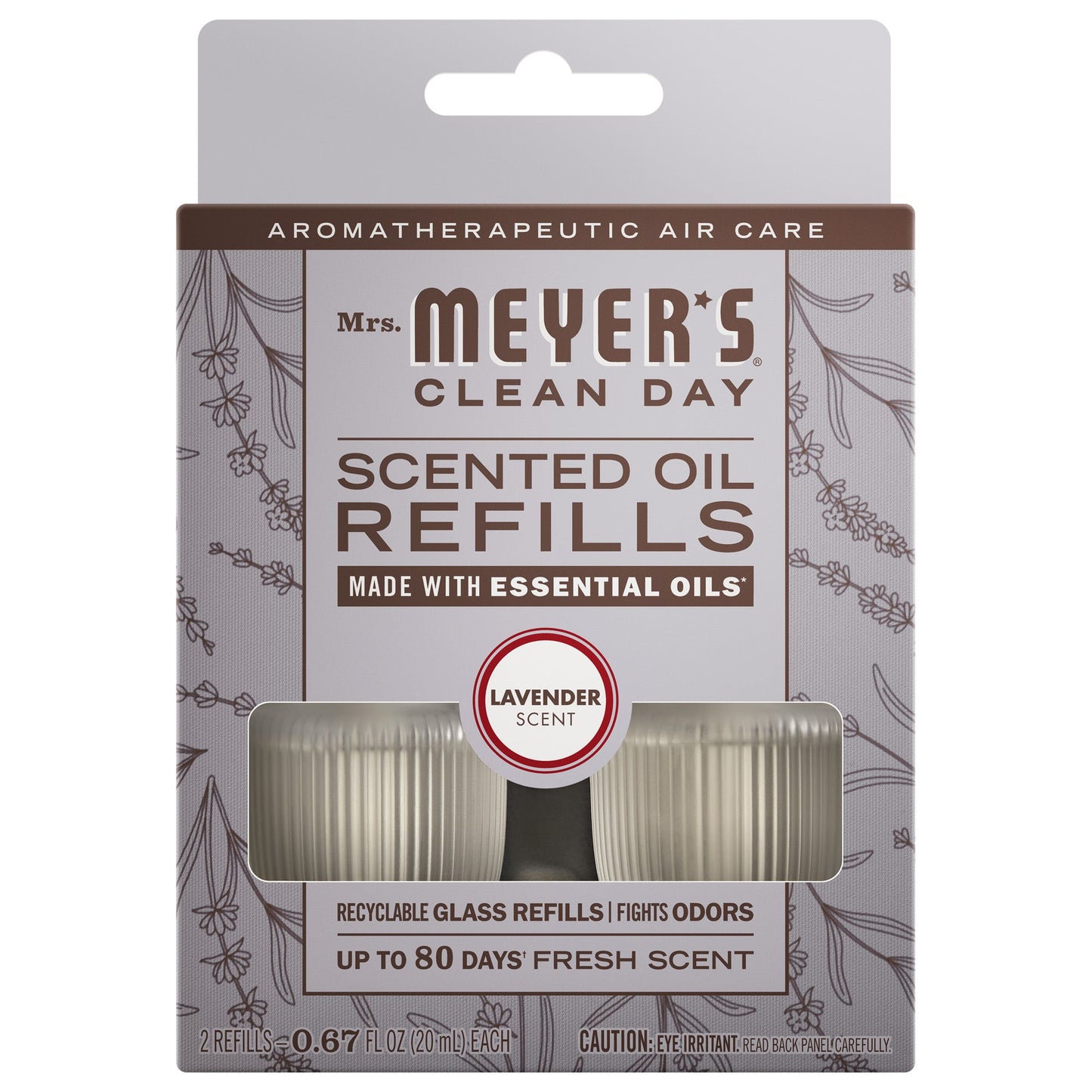 Lavender Plug In Scented Oil Refill 2 - Pack - for Convenient Home Fragrance