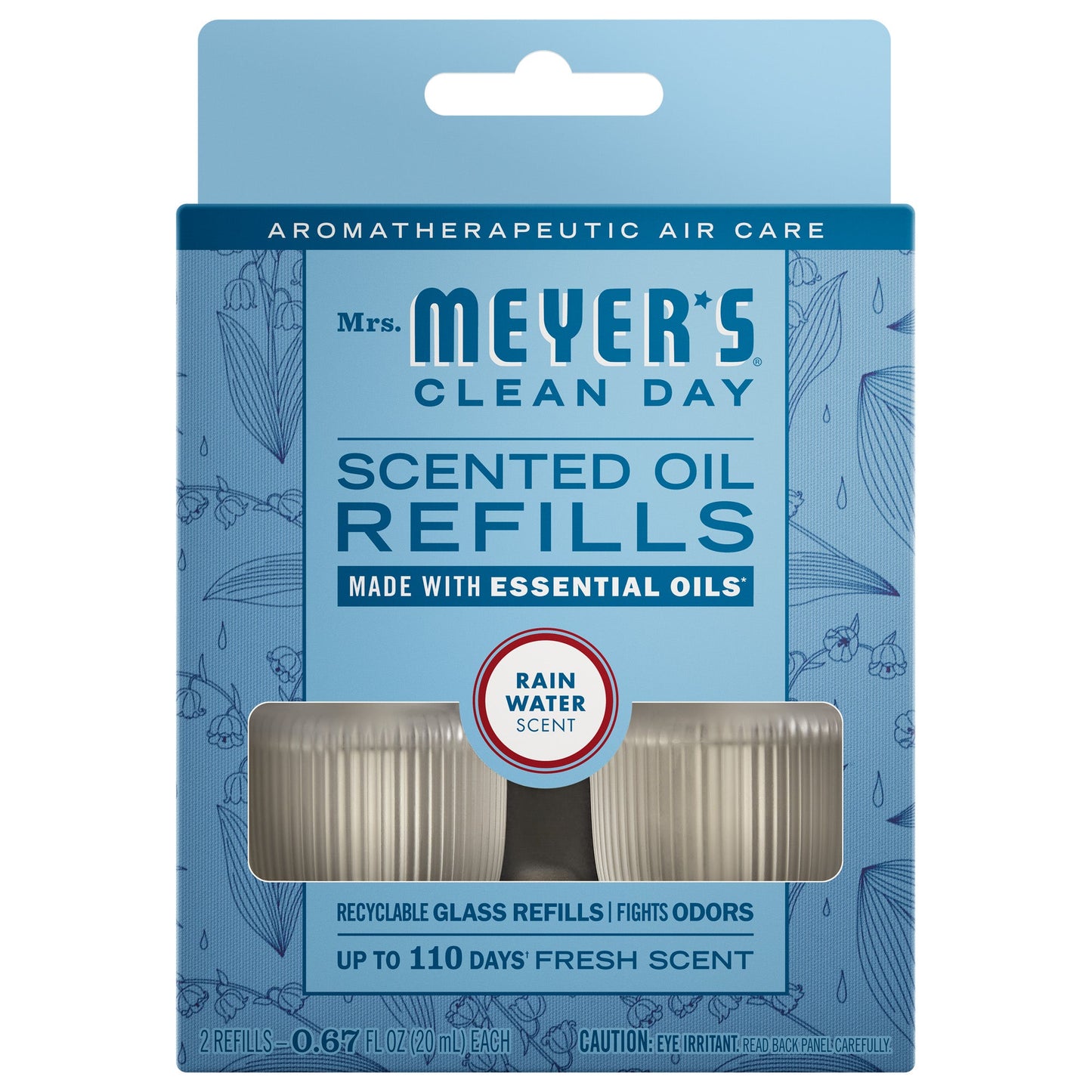 Rain Water Plug In Scented Oil Refill 2 - Pack - for Convenient Home Fragrance
