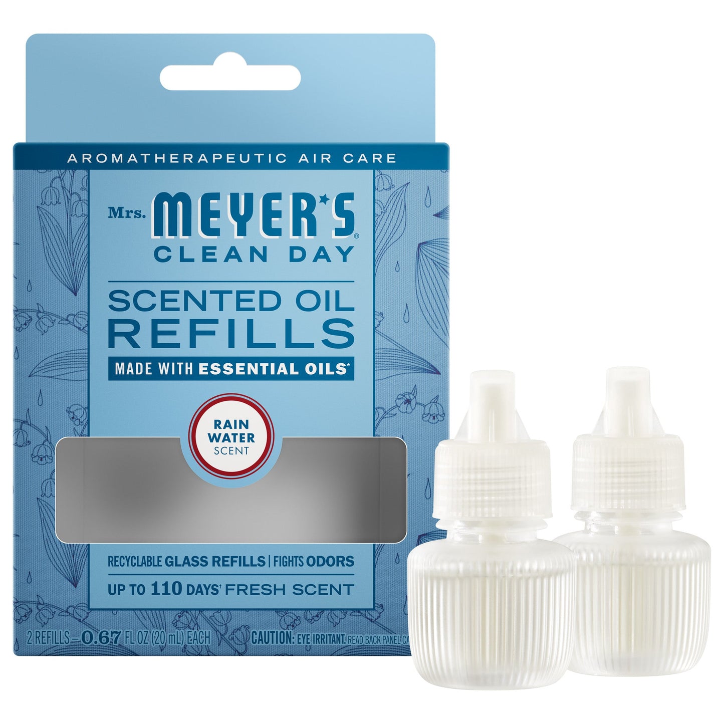 Rain Water Plug In Scented Oil Refill 2 - Pack - for Convenient Home Fragrance