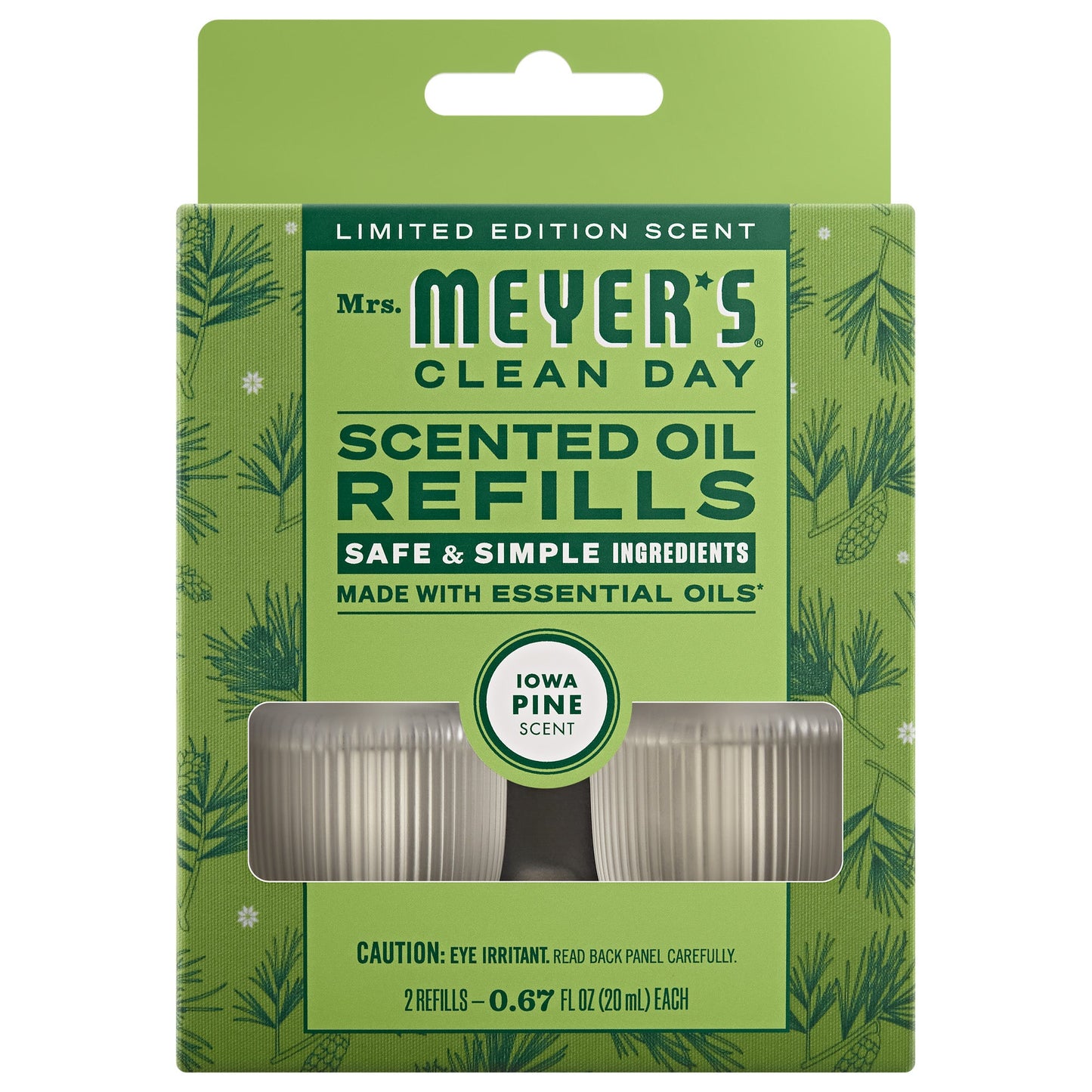 Iowa Pine Plug In Scented Oil Refill 2 - Pack - for Convenient Home Fragrance