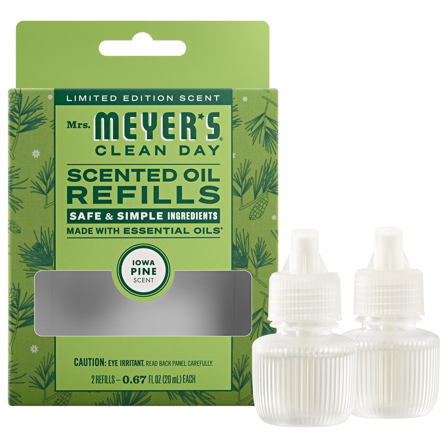 Iowa Pine Plug In Scented Oil Refill 2 - Pack - for Convenient Home Fragrance