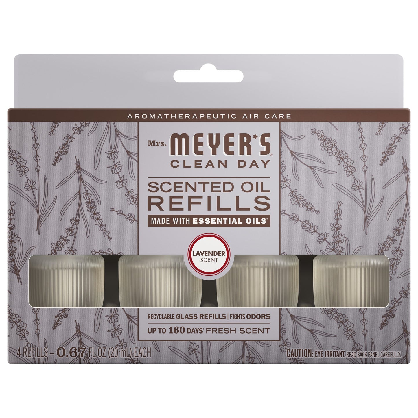 Lavender Plug In Scented Oil Refill 4 - Pack - for Convenient Home Fragrance