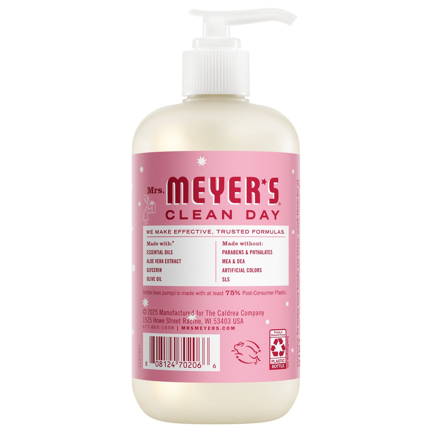 Mrs. Meyers Peppermint Liquid Hand Soap - for Convenient Hand Care