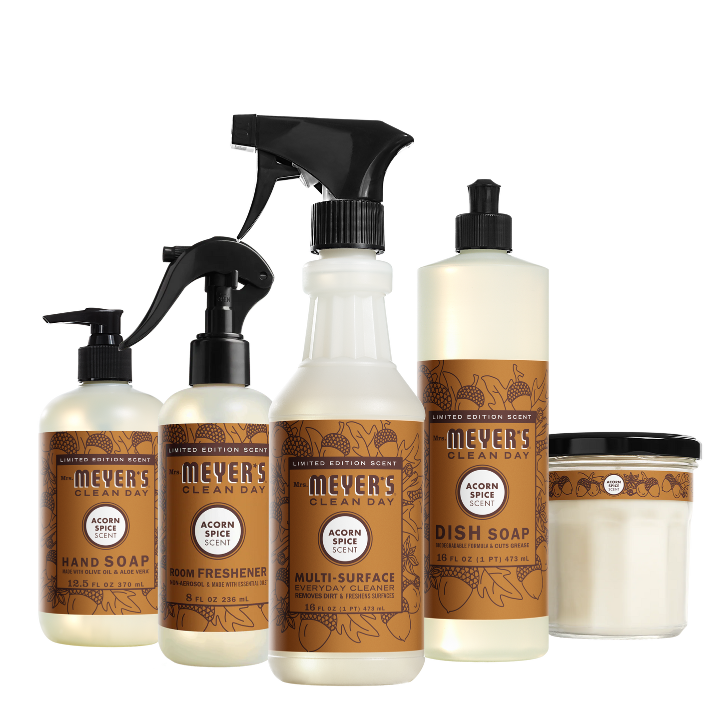 Acorn Spice Collection - for Convenient Dishwashing