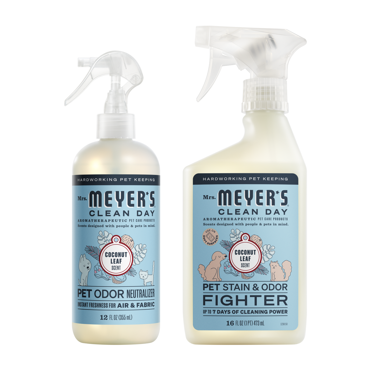 Pet Cleaning Essentials Set - for Convenient Coordinated Home Care