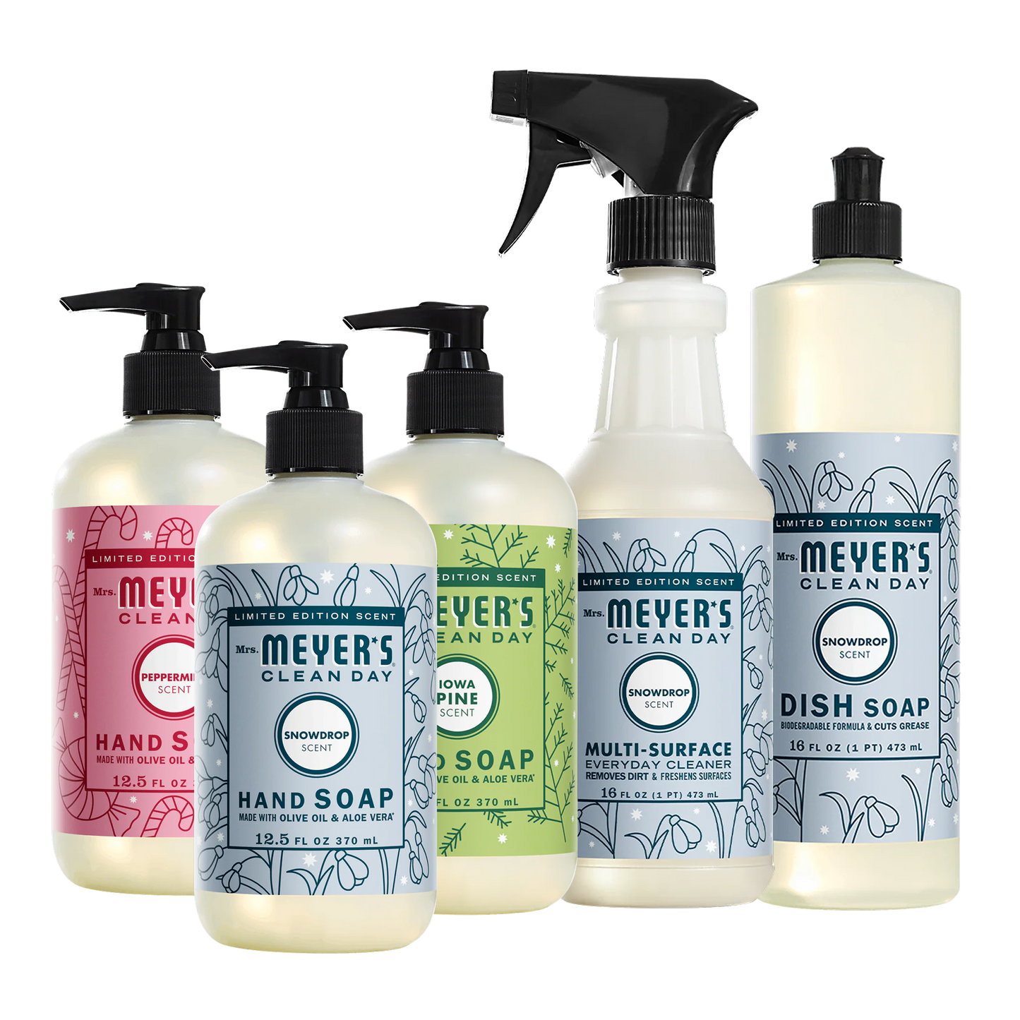 Holiday Essentials 5 - Count Bundle - for Convenient Dishwashing