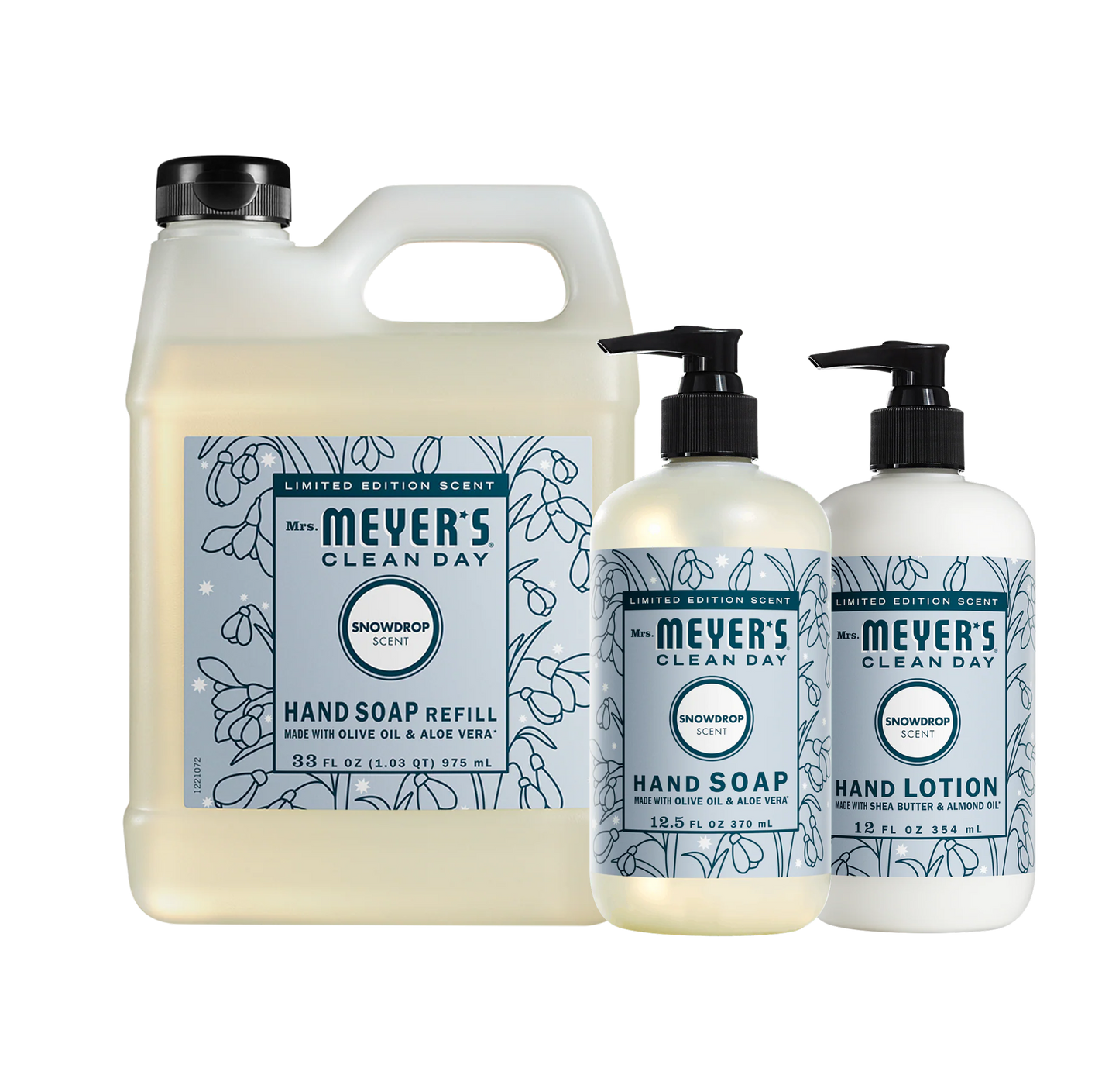 Snowdrop Hand Care 3 - Count Bundle - for Convenient Hand Care