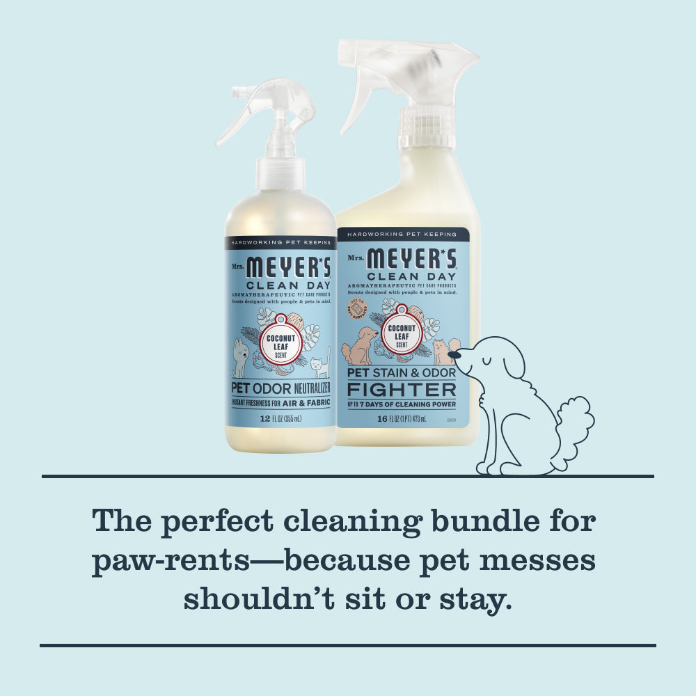 Pet Cleaning Essentials Set - for Convenient Coordinated Home Care