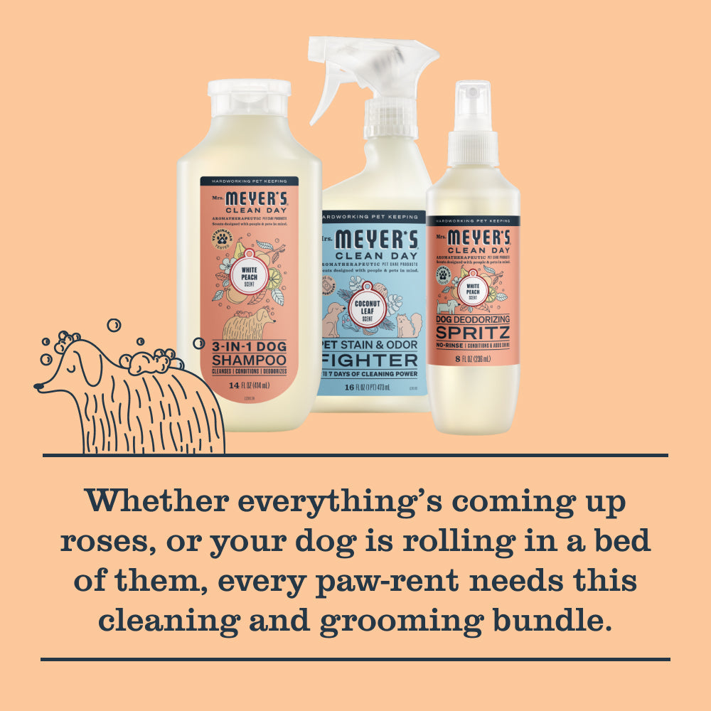 Dog Care Set - for Convenient Coordinated Home Care