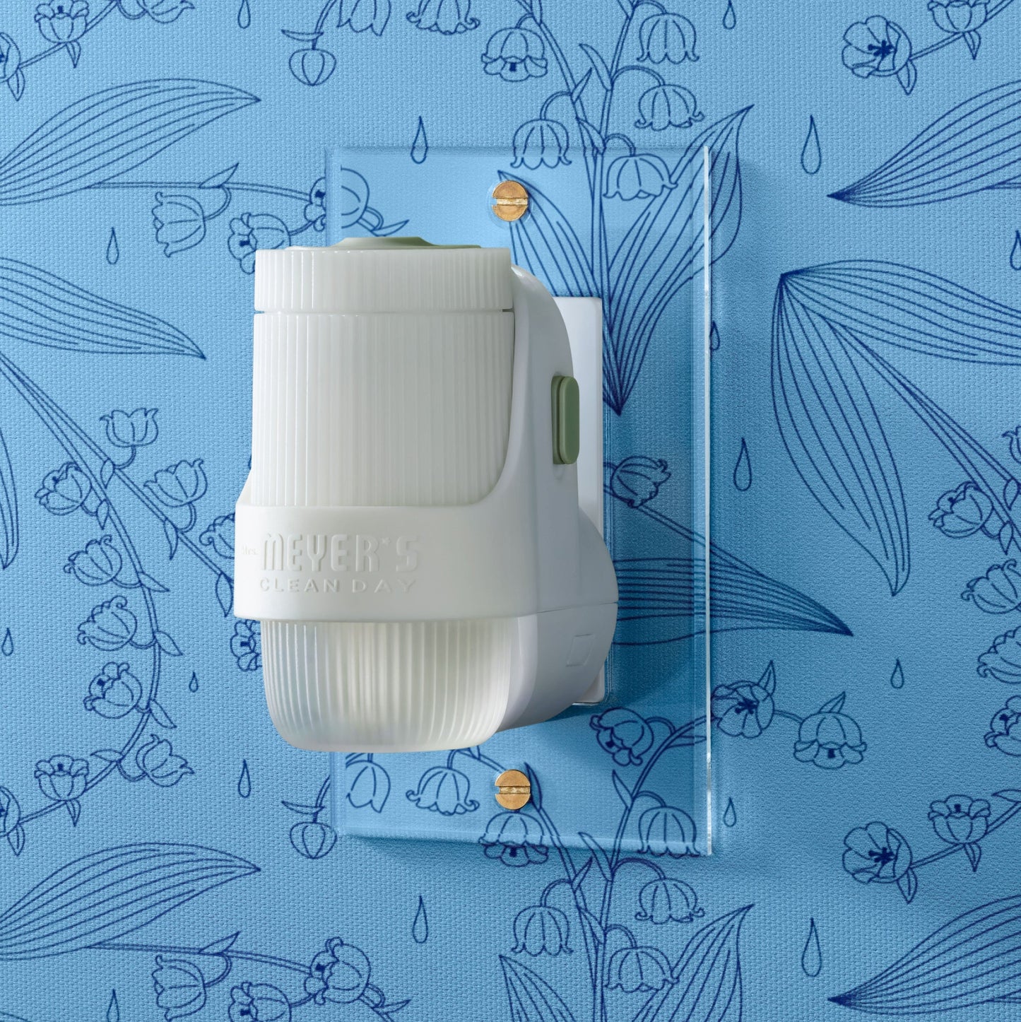 Rain Water Plug In Scented Oil Warmer With Refill - for Convenient Home Fragrance