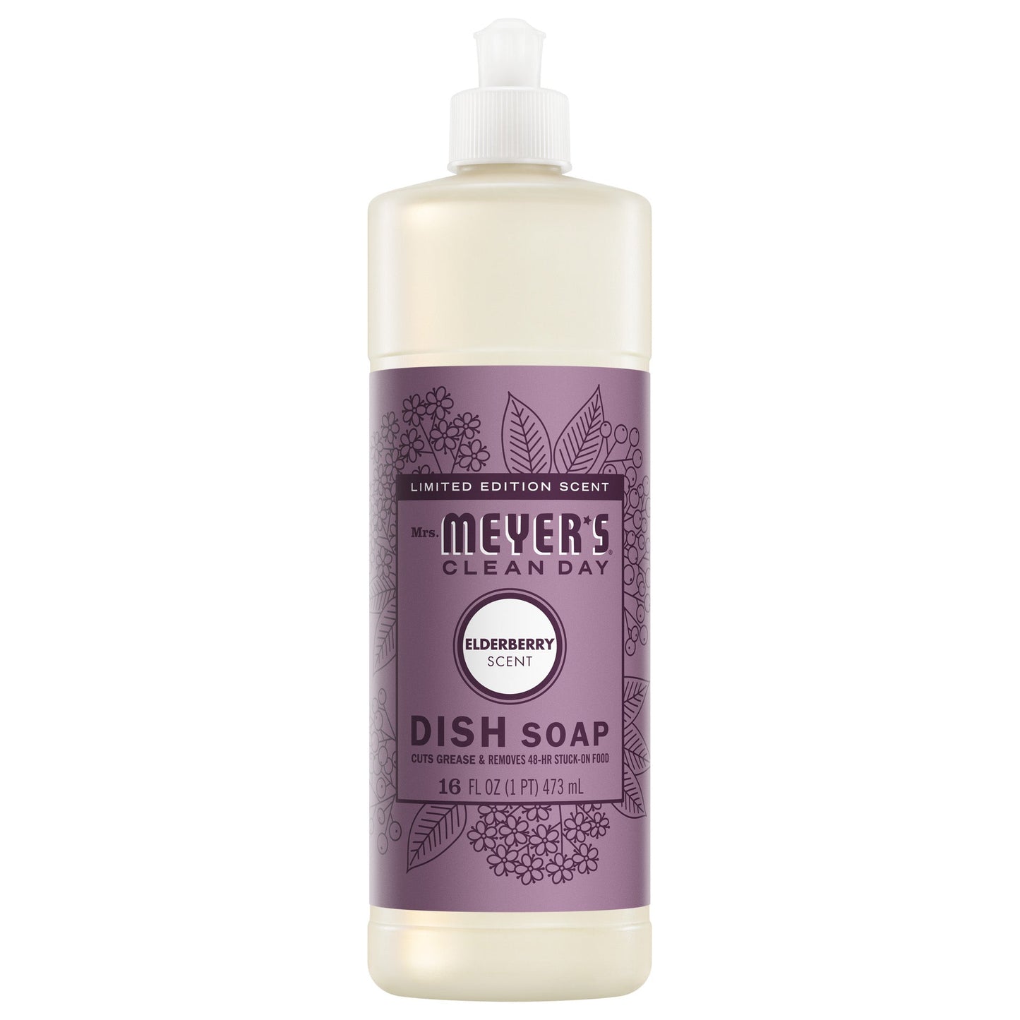 Mrs. Meyers Elderberry Dish Soap - for Convenient Dishwashing