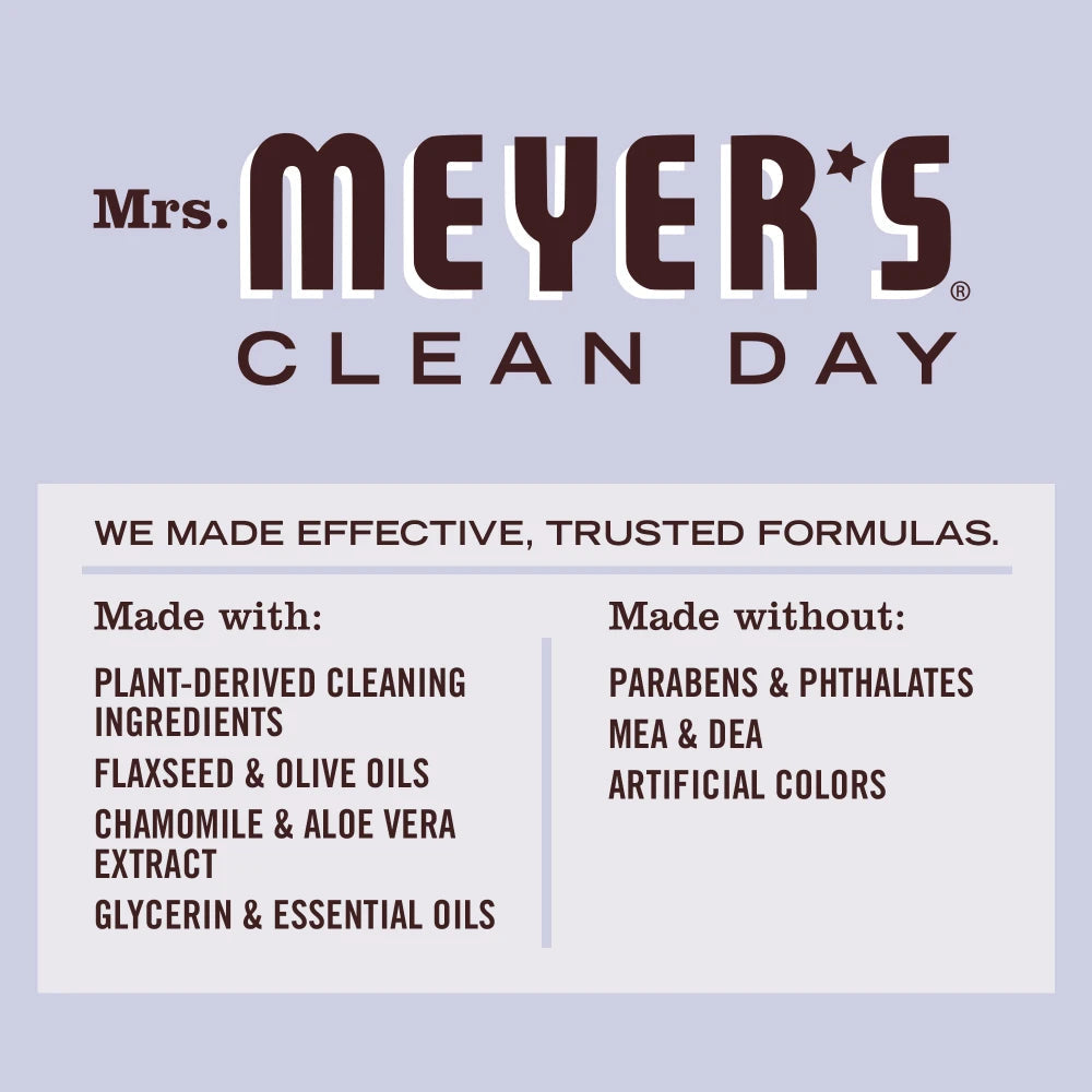 Mrs. Meyers Lavender Body Wash - for Convenient Body Care