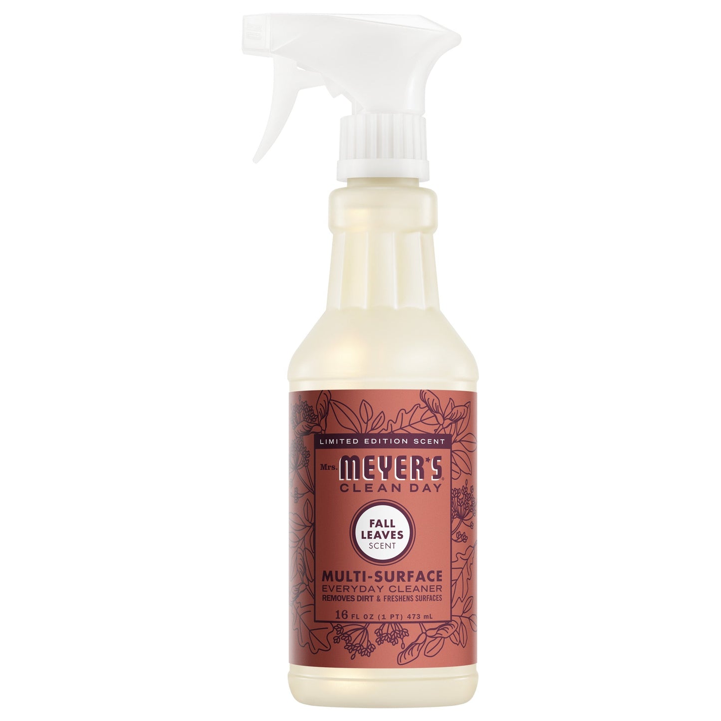 Mrs. Meyers Fall Leaves Multi - Surface Everyday Cleaner - for Convenient Home Cleaning