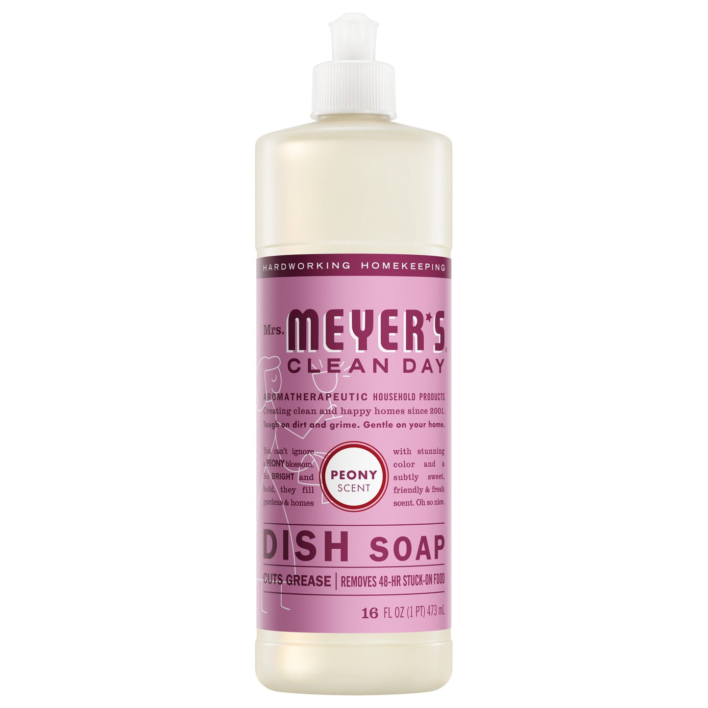 Peony Dish Soap Mrs. Meyers - for Convenient Dishwashing