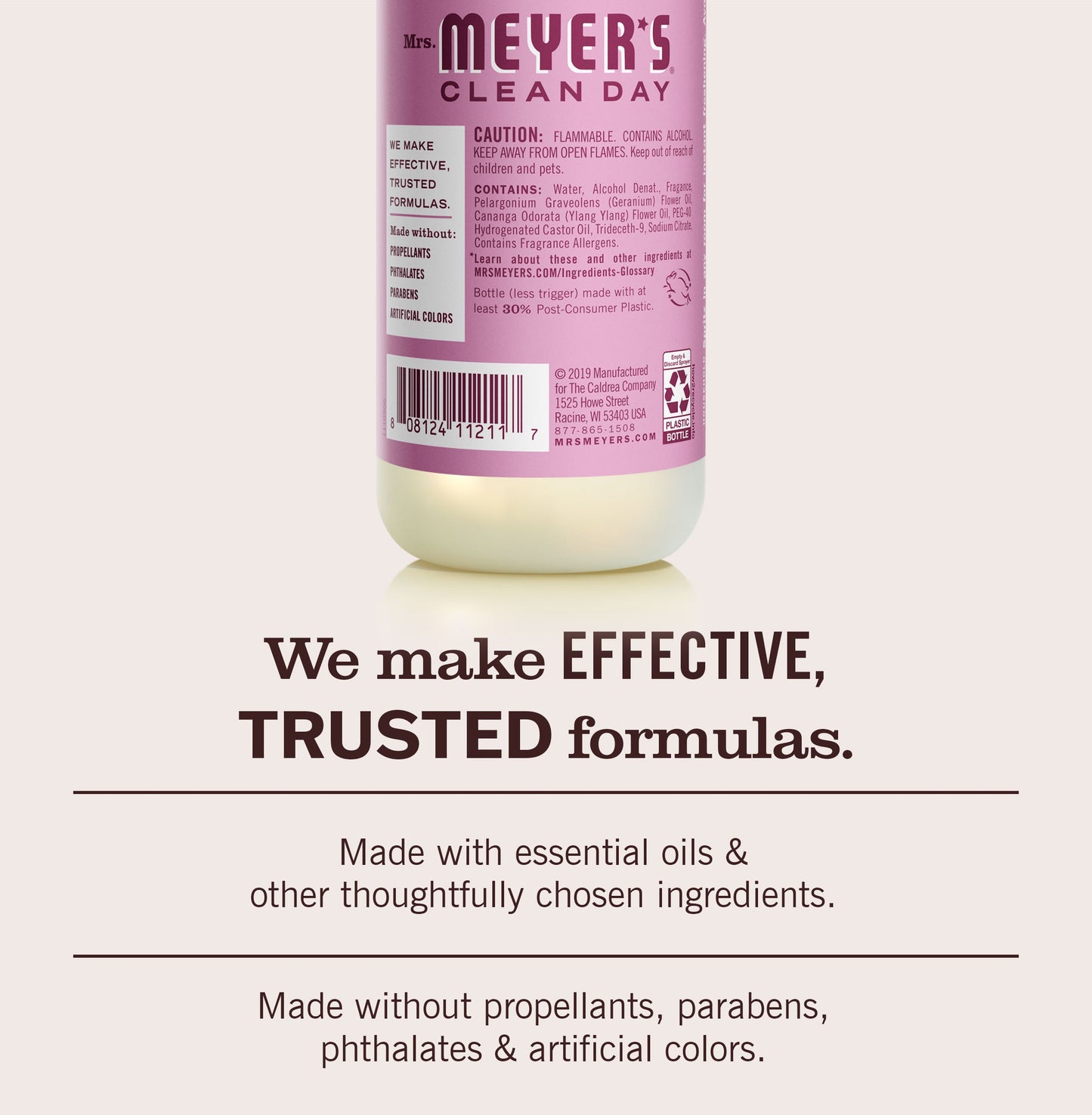 Mrs. Meyers Peony Room Freshener - for Convenient Home Fragrance