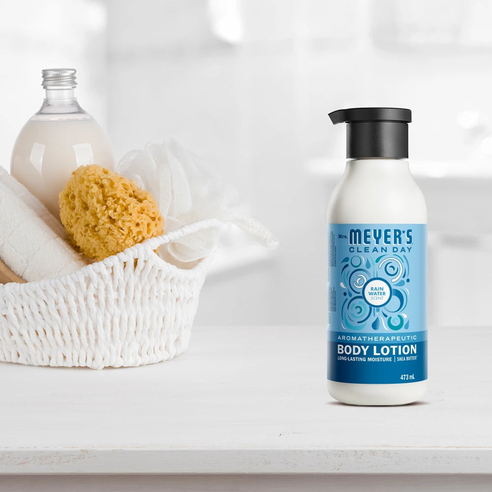 Mrs. Meyers Rain Water Body Lotion - for Convenient Body Care