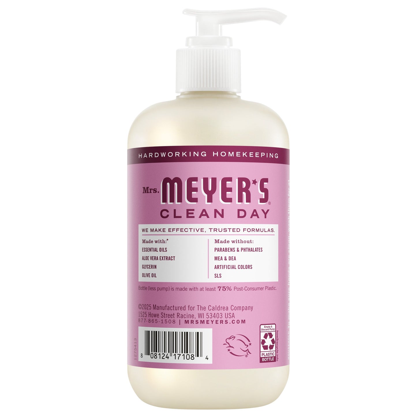 Mrs. Meyers Peony Liquid Hand Soap - for Convenient Hand Care