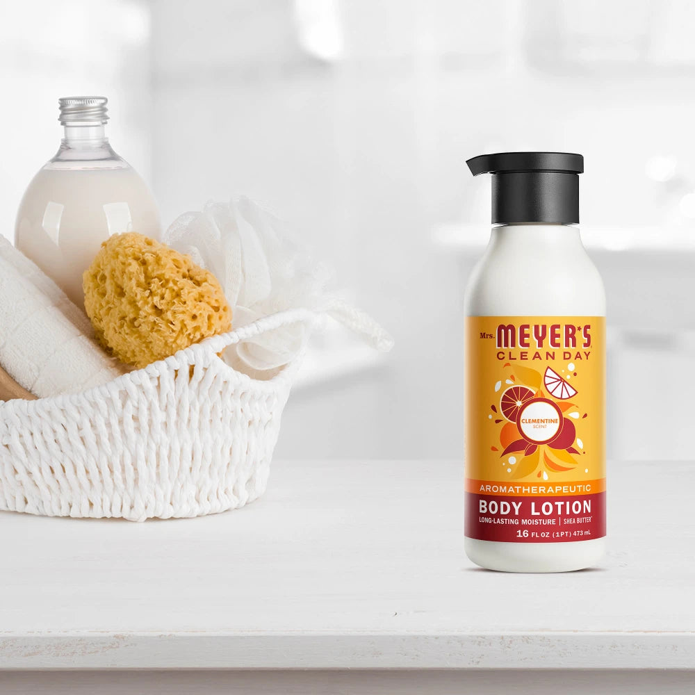 Mrs. Meyers Clementine Body Lotion - for Convenient Body Care