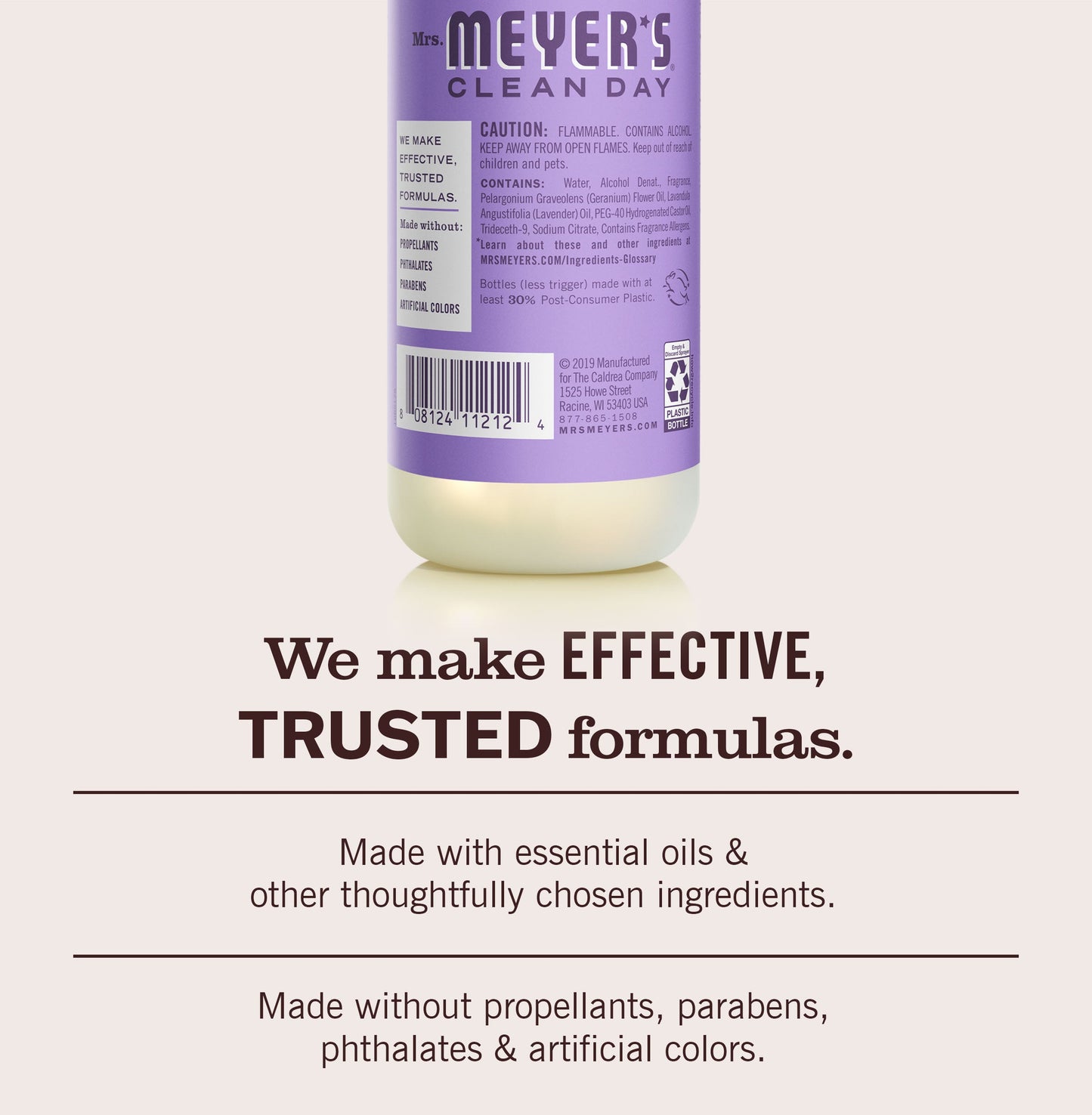 Mrs. Meyers Lilac Room Freshener - for Convenient Home Fragrance