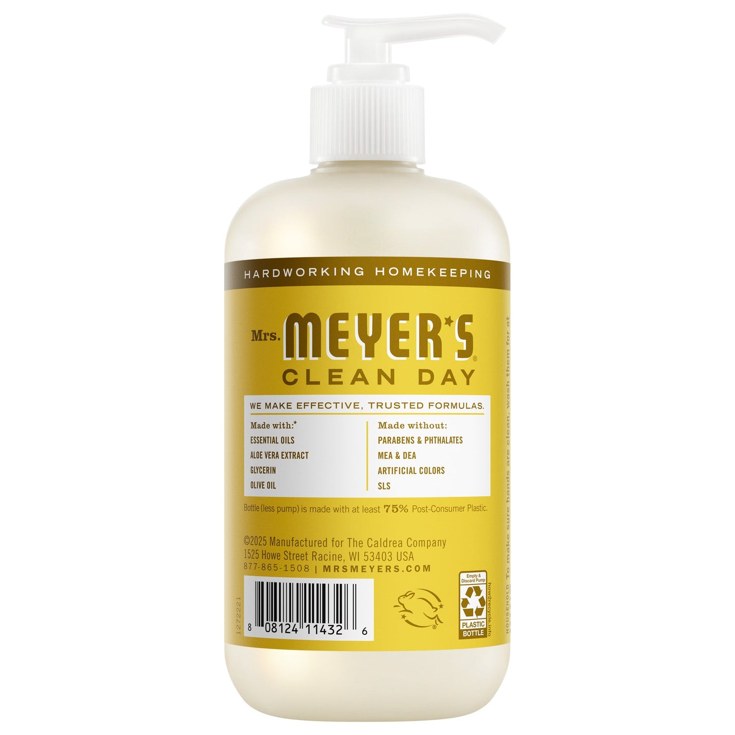 Mrs. Meyers Daisy Liquid Hand Soap 3 - count Bundle - for Convenient Hand Care