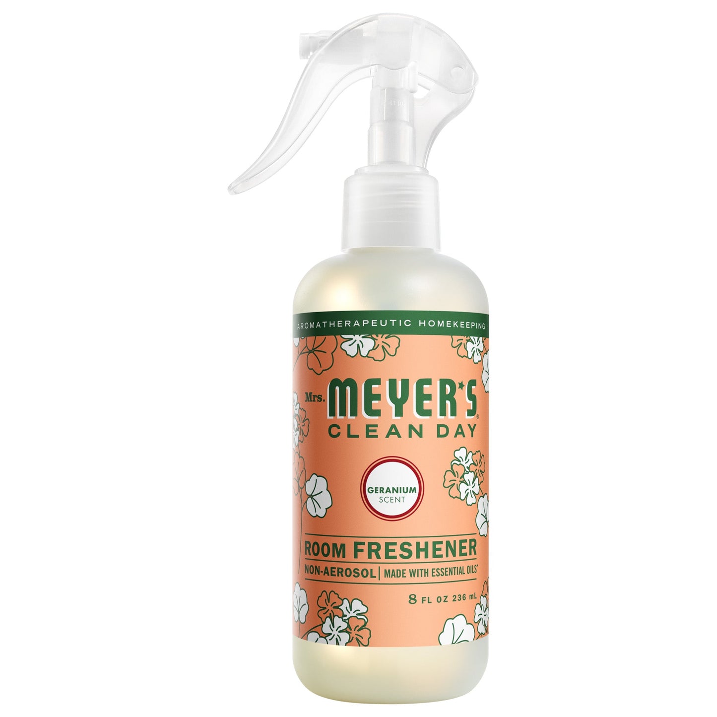 Mrs. Meyers Geranium Room Freshener - for Convenient Home Fragrance