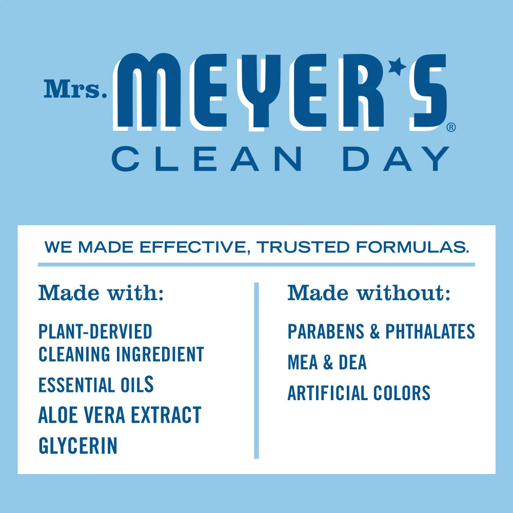 Mrs. Meyers Rain Water Dish Soap Refill - for Convenient Dishwashing