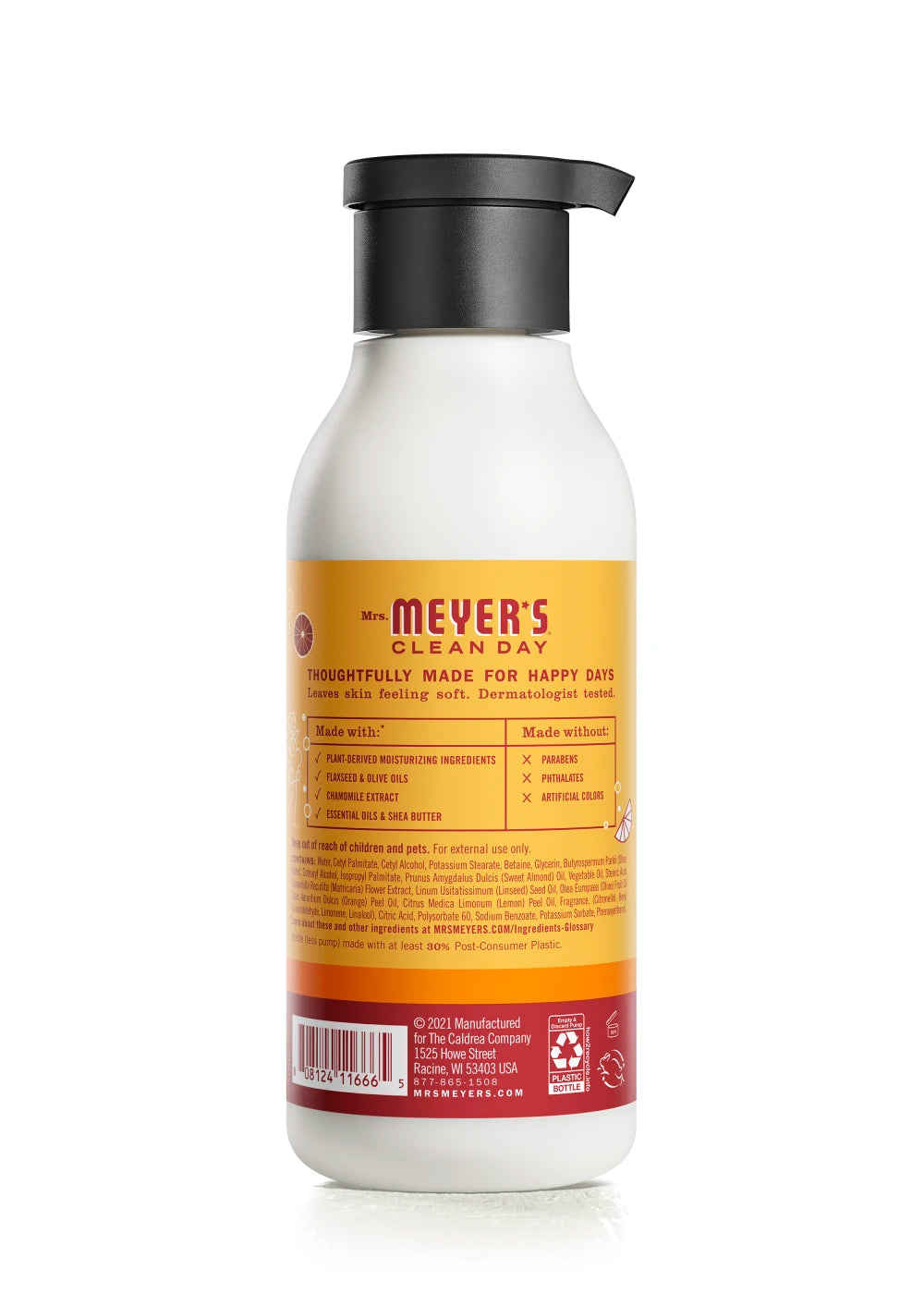 Mrs. Meyers Clementine Body Lotion - for Convenient Body Care