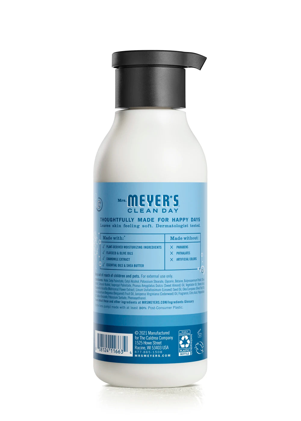 Mrs. Meyers Rain Water Body Lotion - for Convenient Body Care