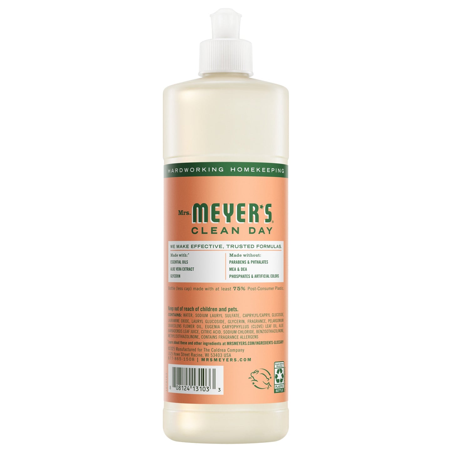 Mrs. Meyers Geranium Dish Soap - for Convenient Dishwashing
