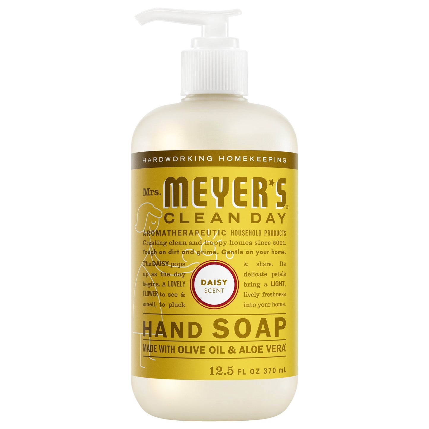 Mrs. Meyers Daisy Liquid Hand Soap - for Convenient Hand Care