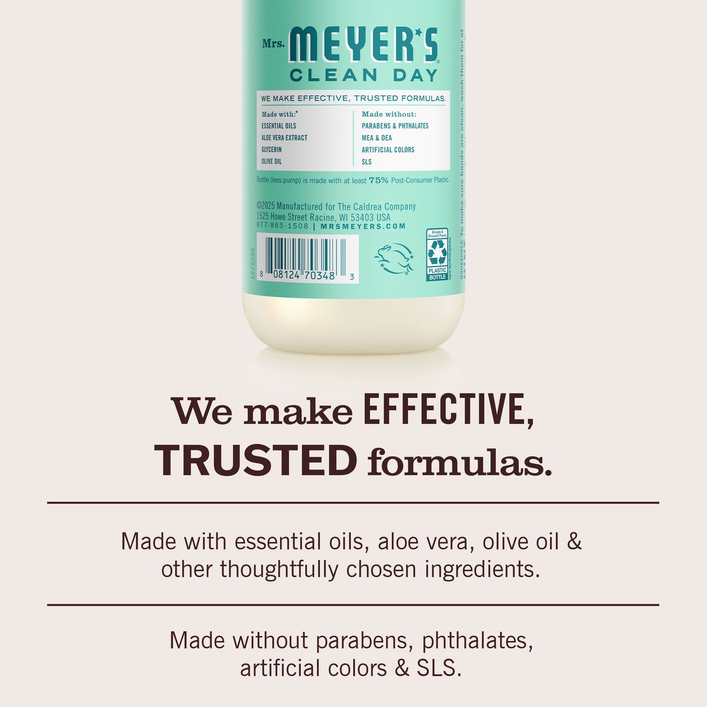 Mrs. Meyers Mint Liquid Hand Soap - for Convenient Hand Care