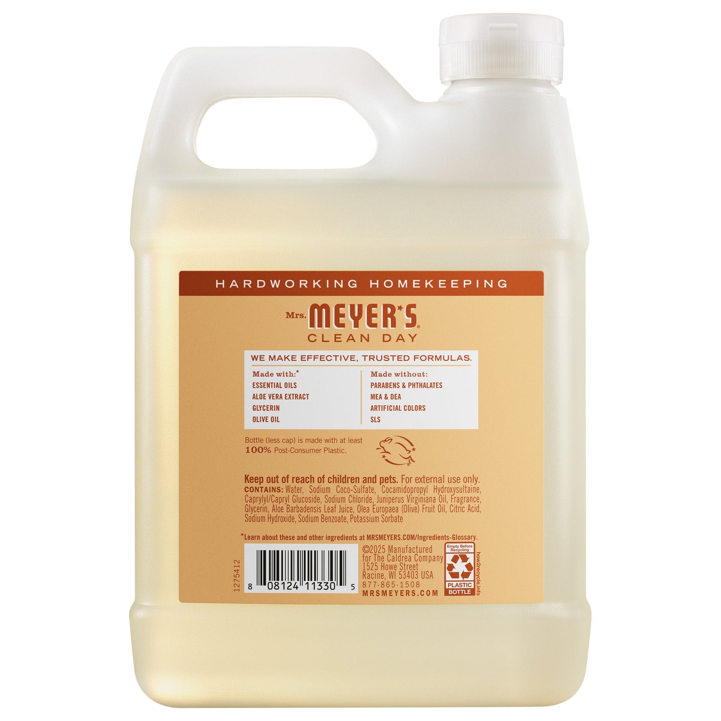 Mrs. Meyers Oat Blossom Liquid Hand Soap Refill - for Convenient Hand Care