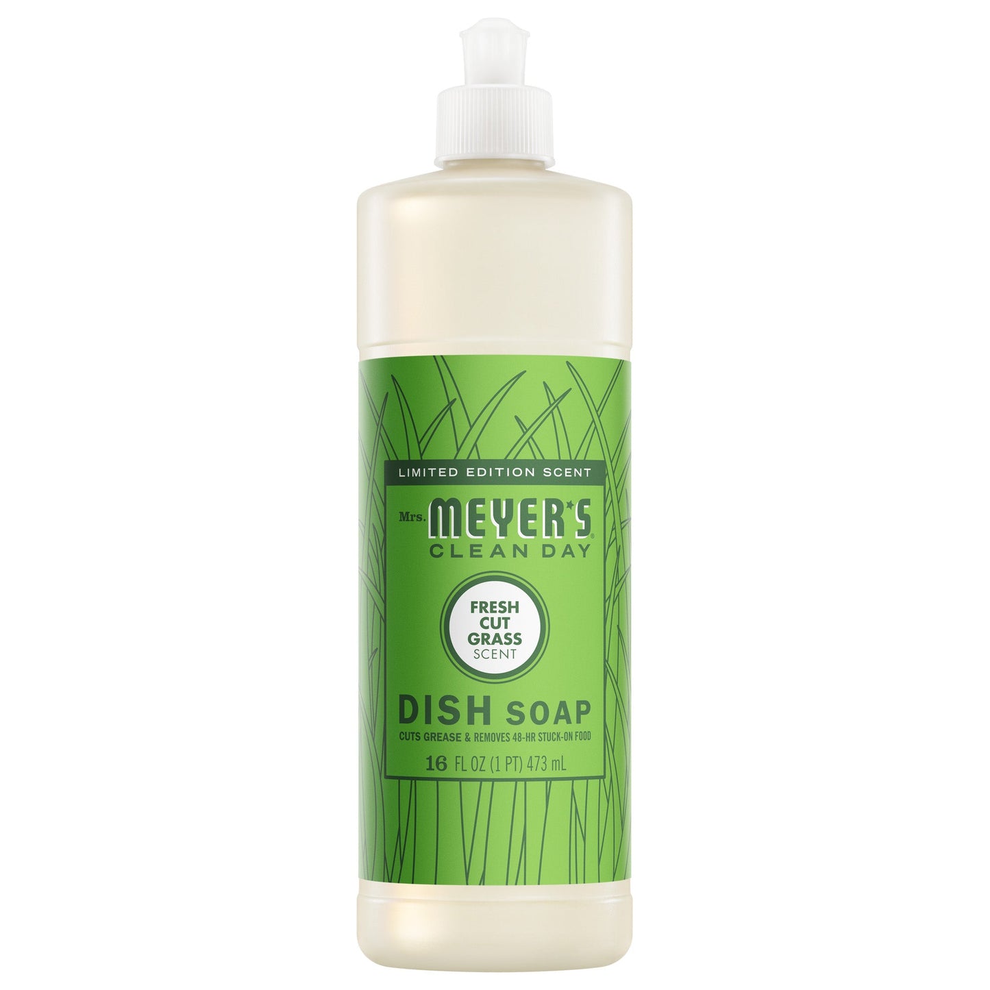 Fresh Cut Grass Liquid Dish Soap Mrs. Meyers - for Convenient Dishwashing