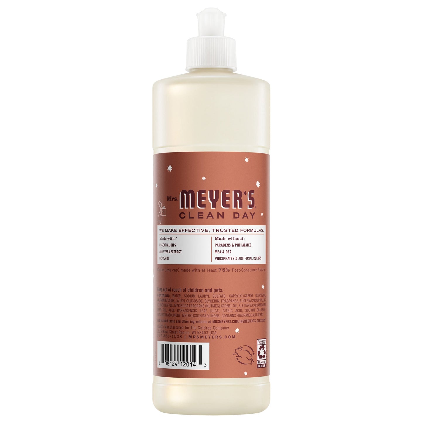 Mrs. Meyers Gingerbread Dish Soap - for Convenient Dishwashing