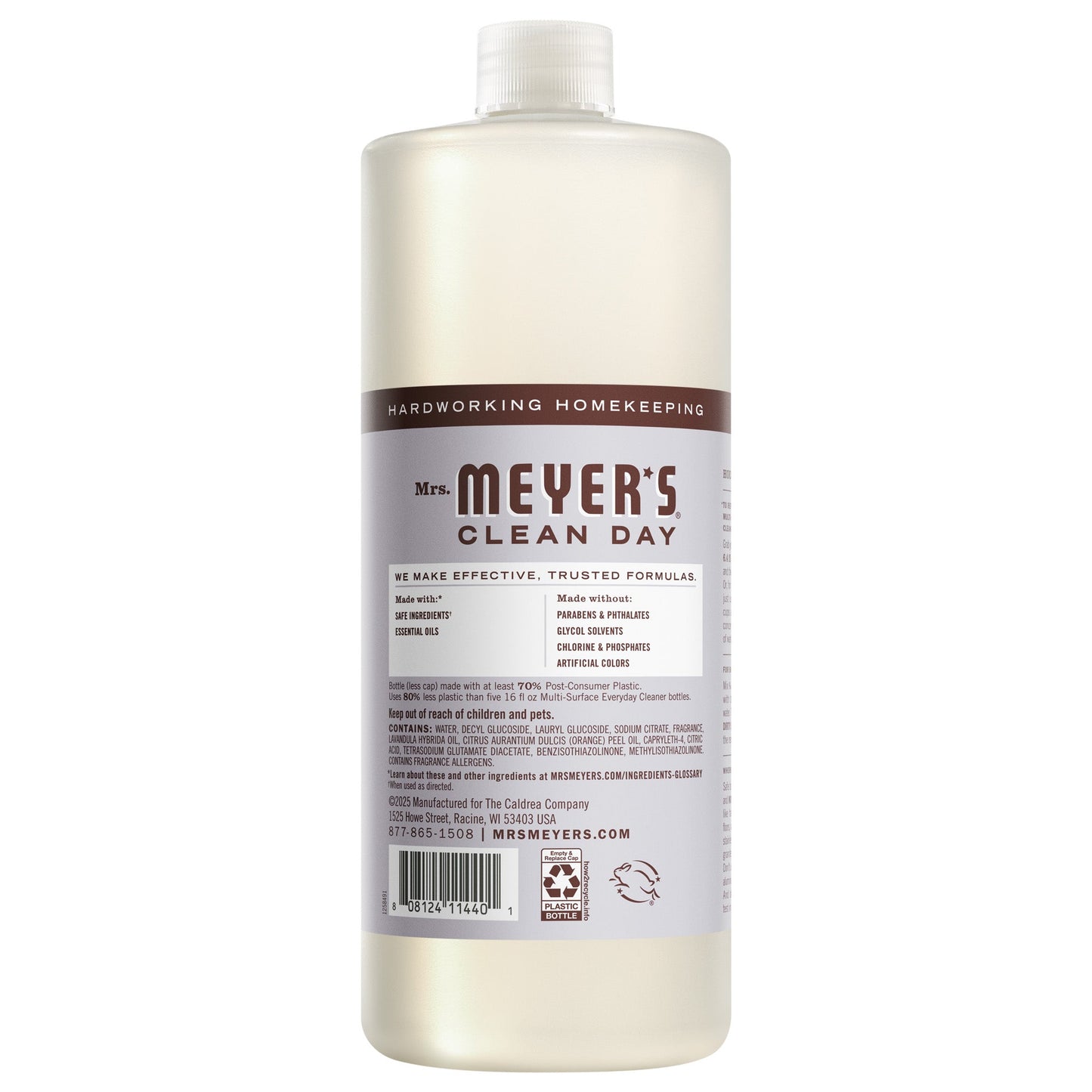Mrs. Meyers Lavender Multi - Surface Concentrate - for Convenient Easy Refilling