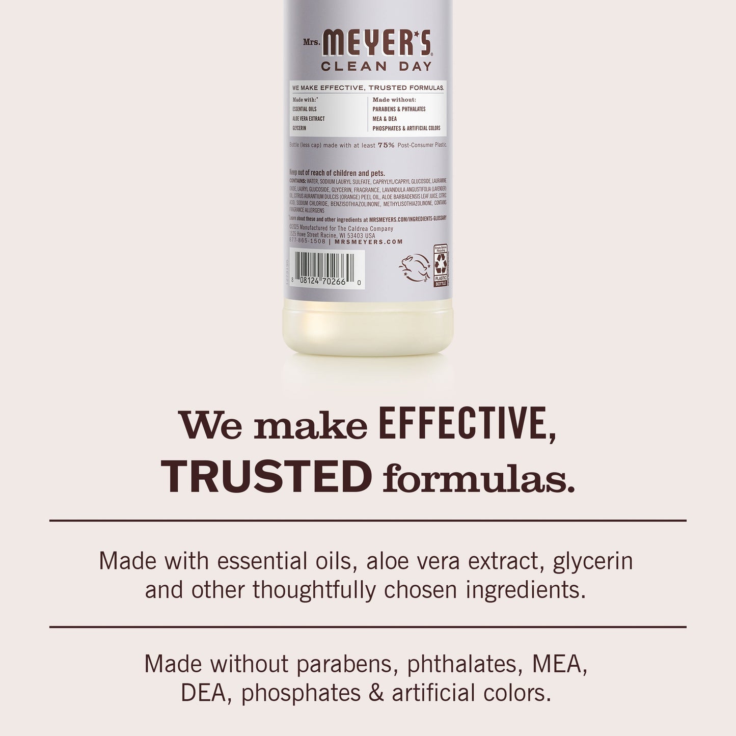 Mrs. Meyers Lavender Dish Soap - for Convenient Dishwashing