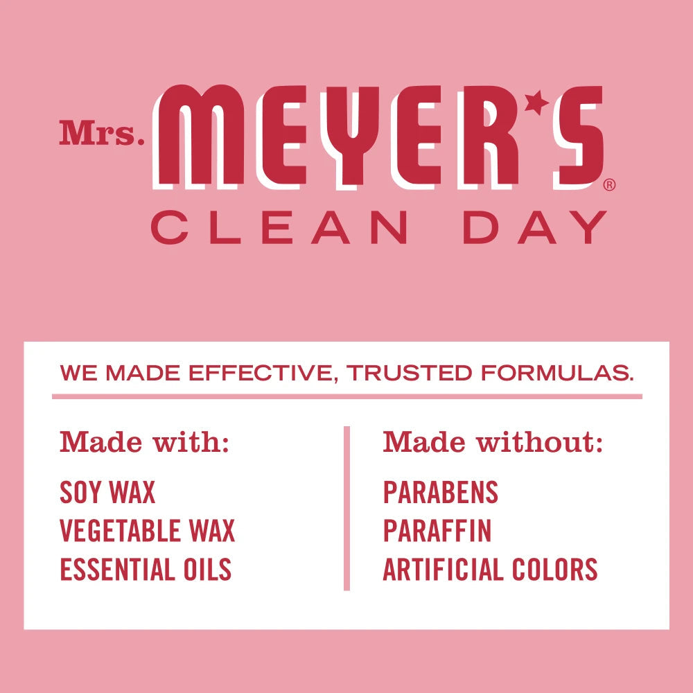 Mrs. Meyers Peppermint Tin Candle - for Convenient Home Fragrance