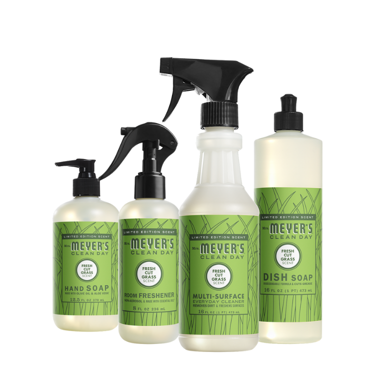 Fresh Cut Grass Collection - for Convenient Dishwashing