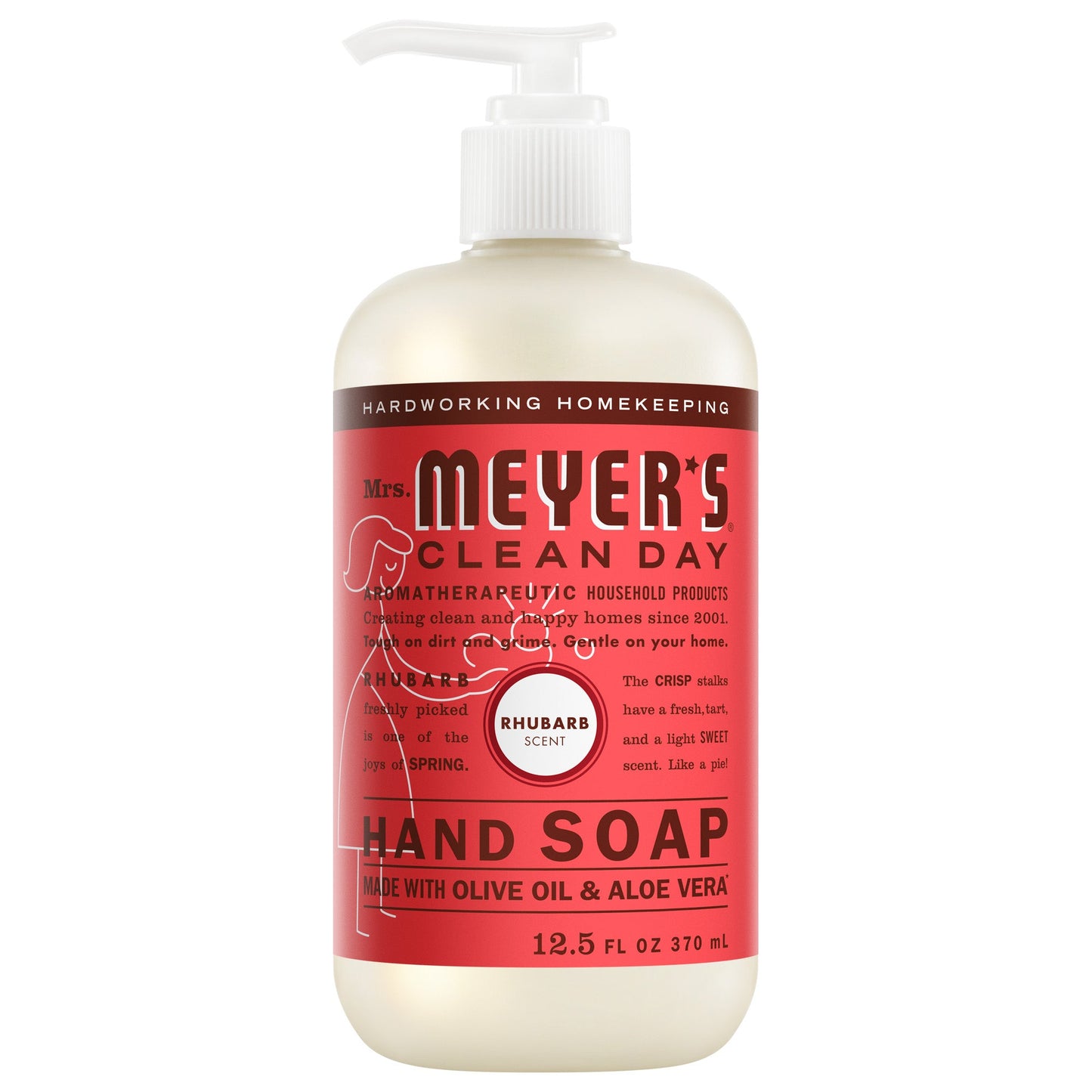 Mrs. Meyers Rhubarb Liquid Hand Soap - for Convenient Hand Care