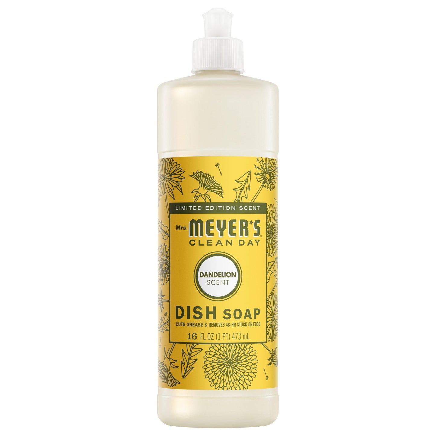 Mrs. Meyers Dandelion Dish Soap - for Convenient Dishwashing